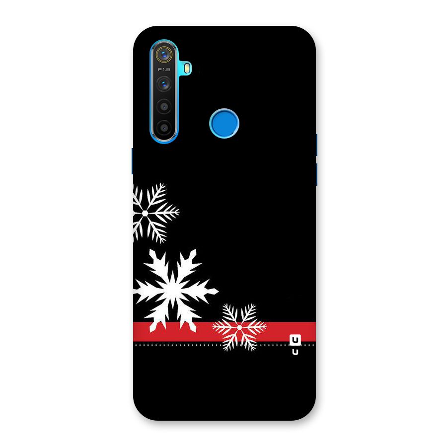 Snowflake Ribbon Back Case for Realme 5