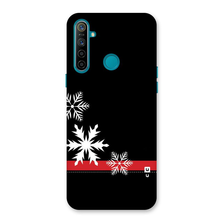 Snowflake Ribbon Back Case for Realme 5i