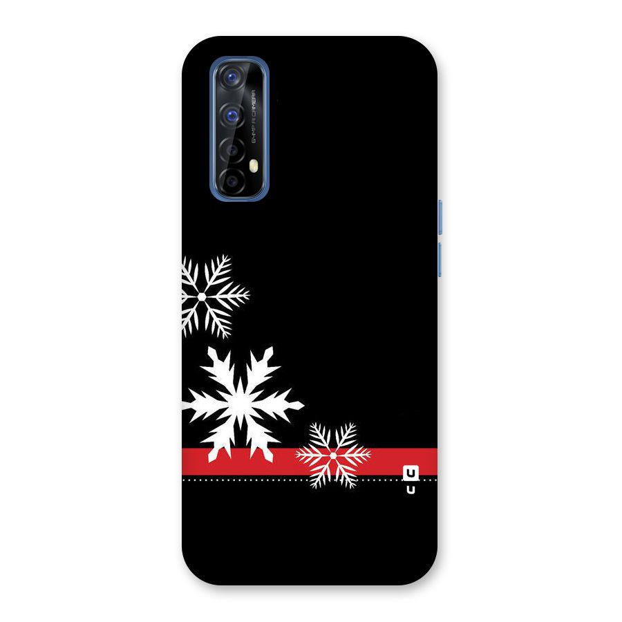 Snowflake Ribbon Back Case for Realme 7
