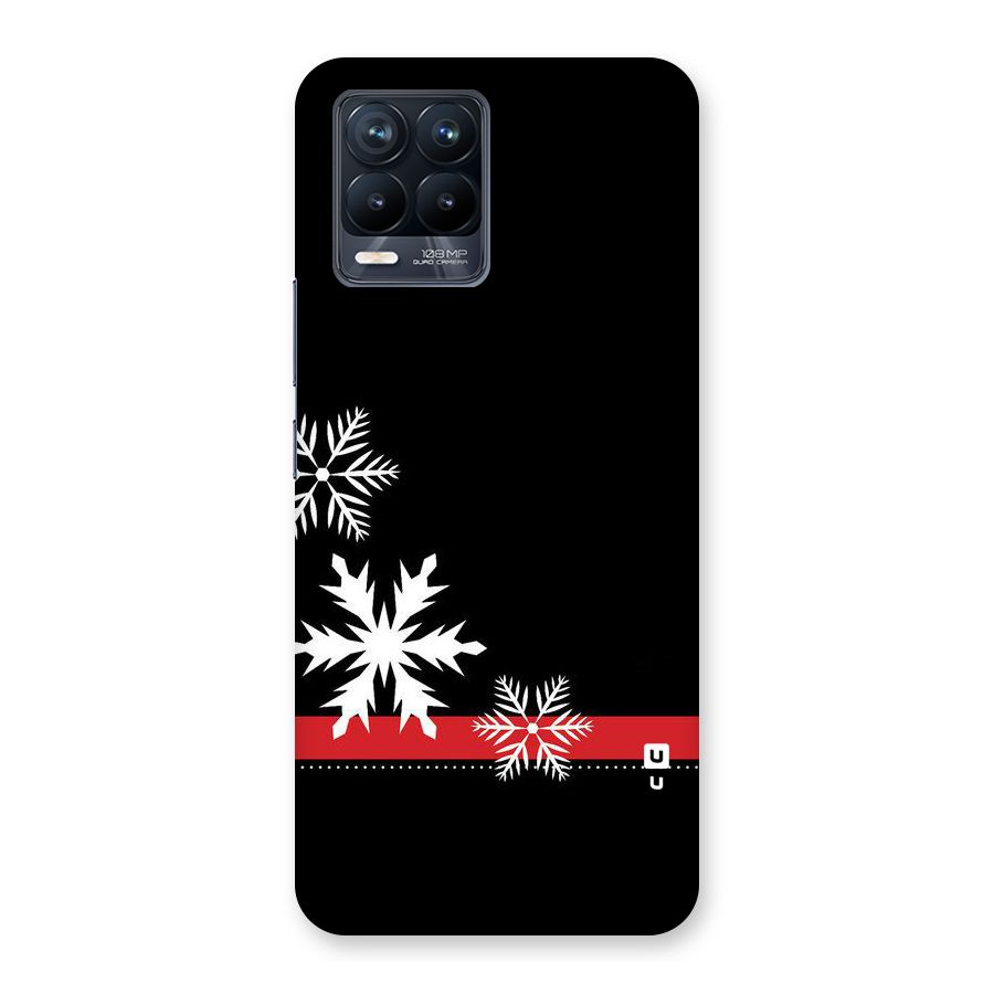 Snowflake Ribbon Back Case for Realme 8 Pro