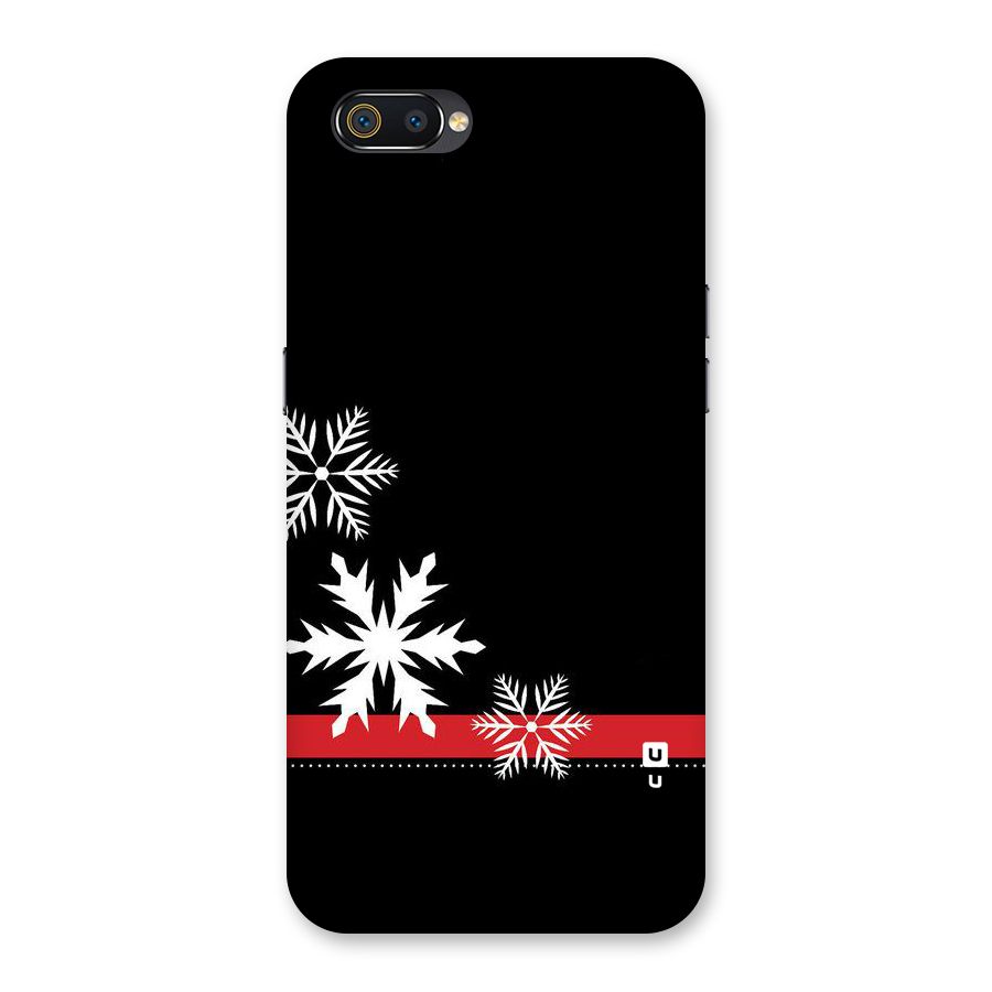 Snowflake Ribbon Back Case for Realme C2