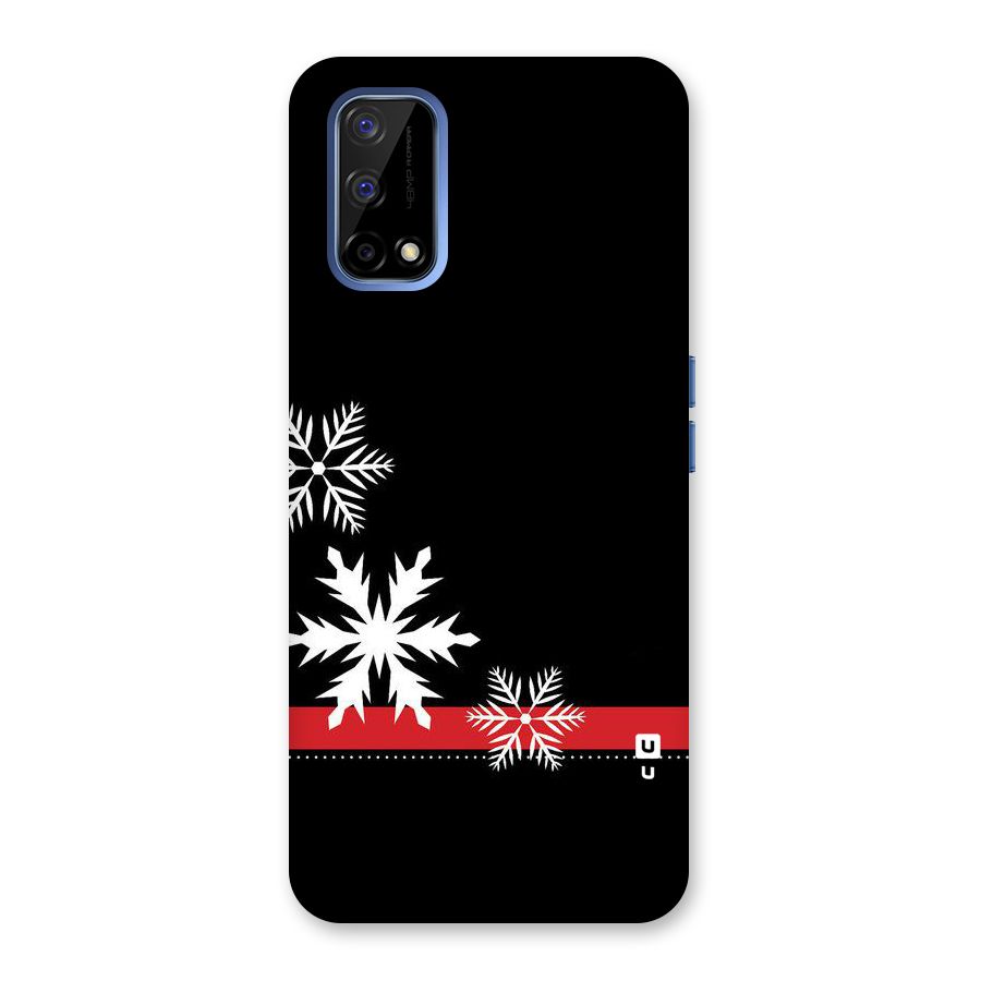 Snowflake Ribbon Back Case for Realme Narzo 30 Pro