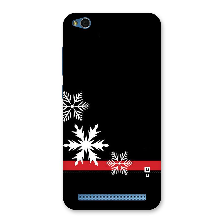 Snowflake Ribbon Back Case for Redmi 5A