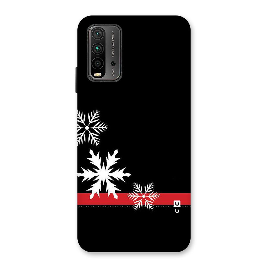 Snowflake Ribbon Back Case for Redmi 9 Power