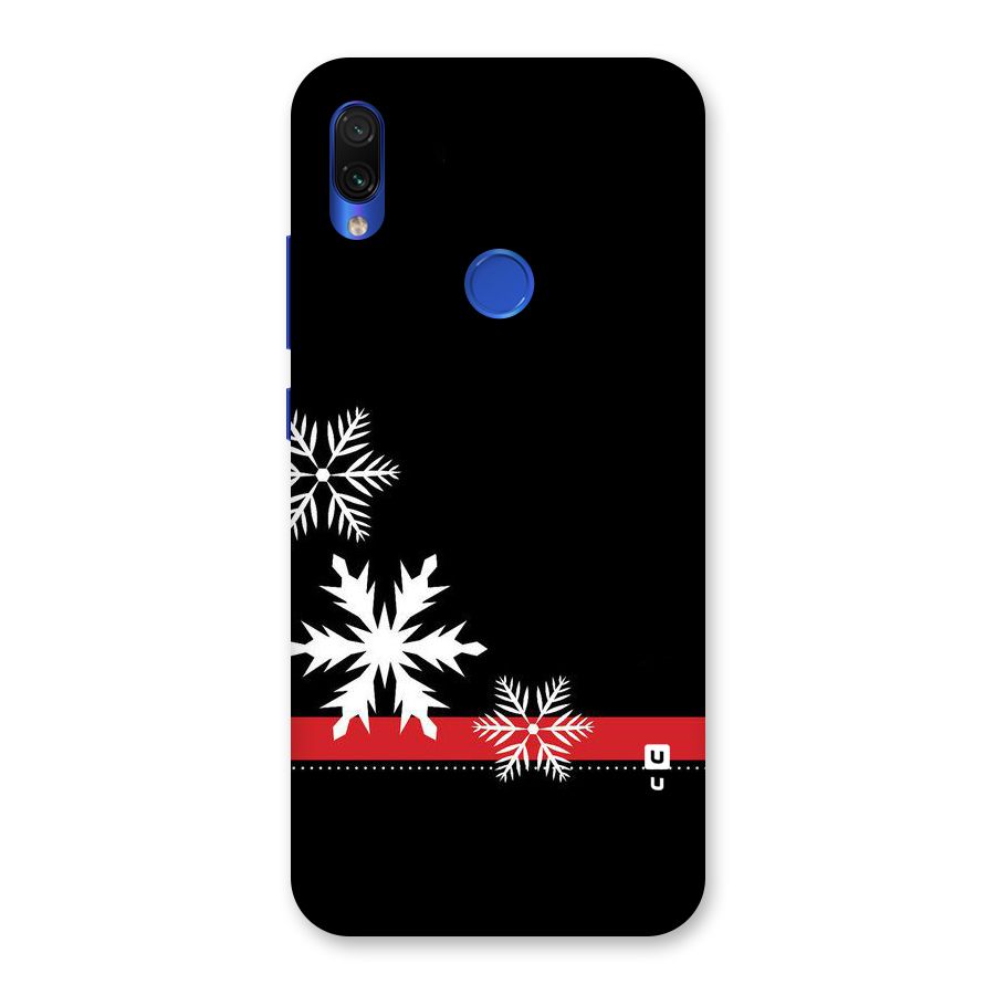 Snowflake Ribbon Back Case for Redmi Note 7S