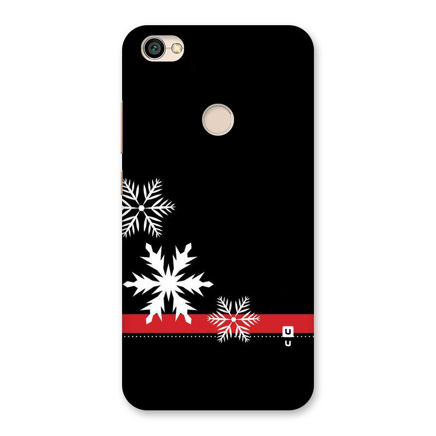 Snowflake Ribbon Back Case for Redmi Y1 2017