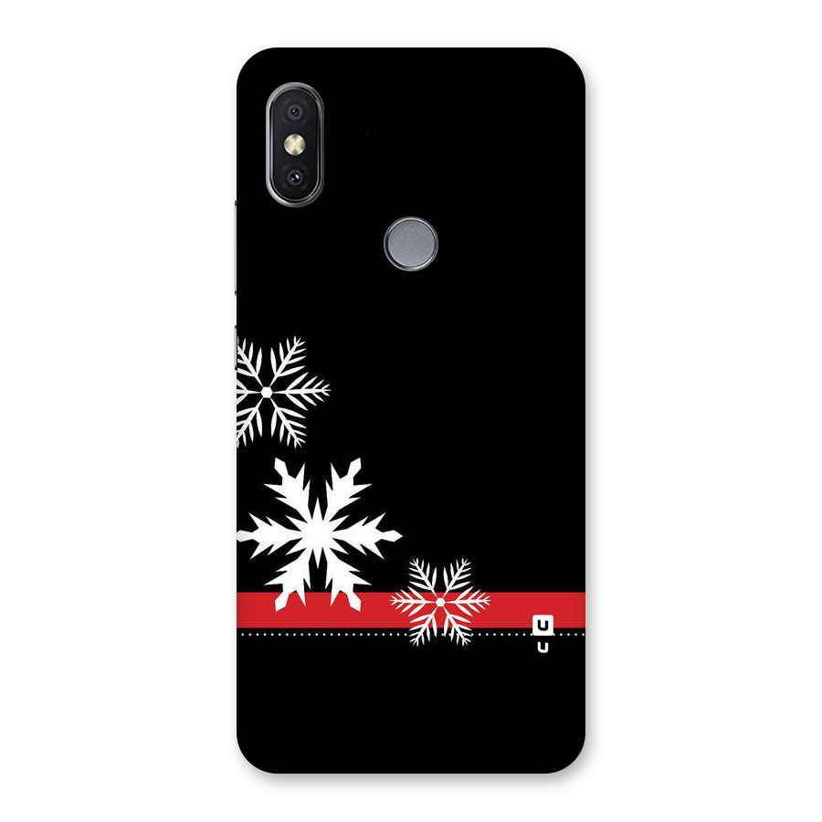 Snowflake Ribbon Back Case for Redmi Y2