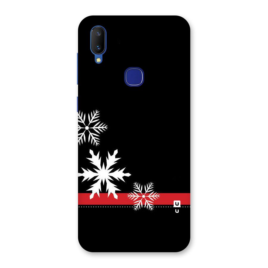 Snowflake Ribbon Back Case for Vivo V11