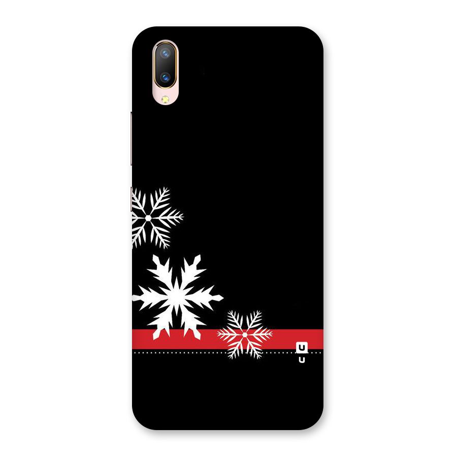 Snowflake Ribbon Back Case for Vivo V11 Pro