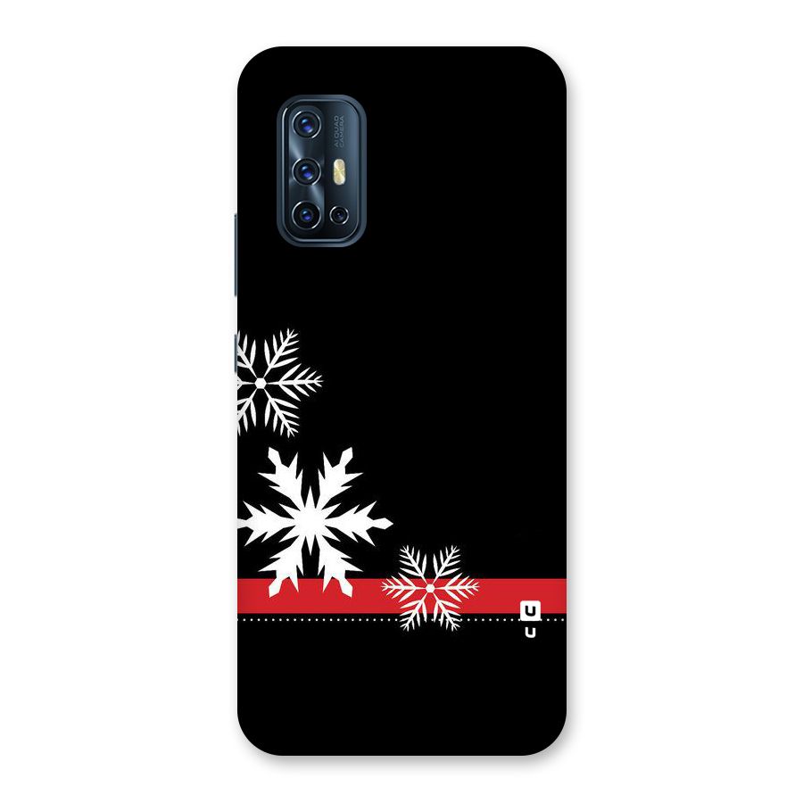 Snowflake Ribbon Back Case for Vivo V17