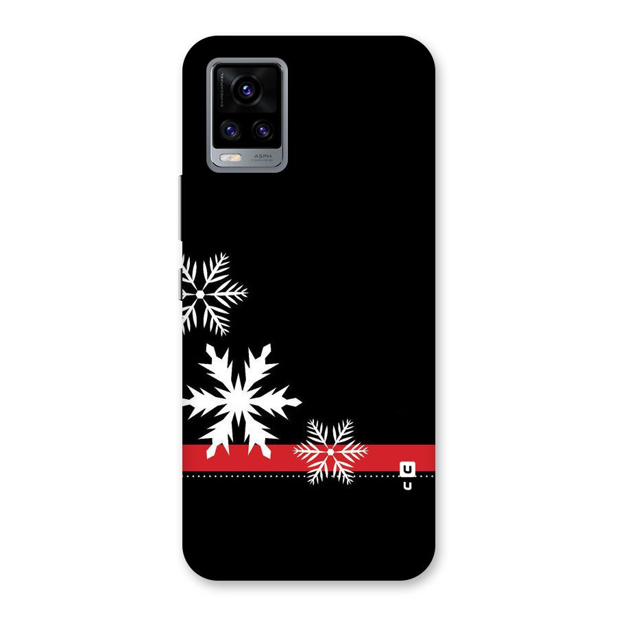 Snowflake Ribbon Back Case for Vivo V20