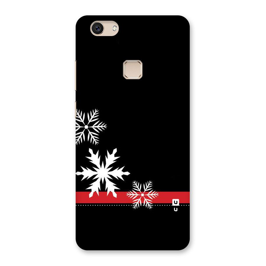 Snowflake Ribbon Back Case for Vivo V7