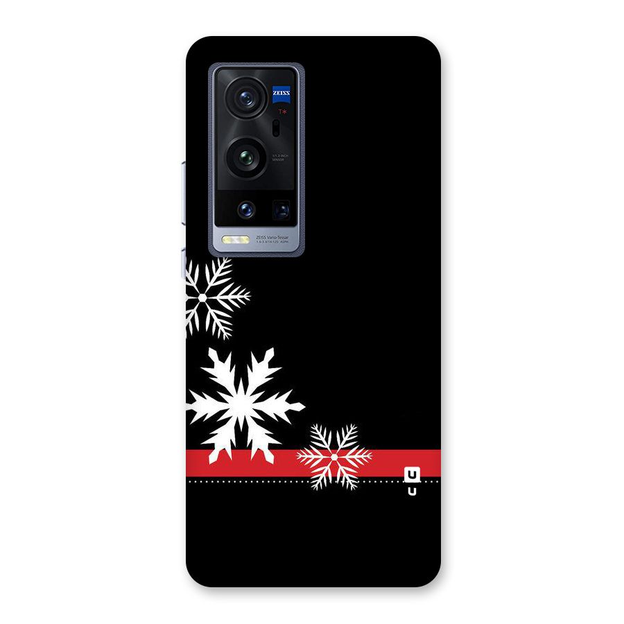 Snowflake Ribbon Back Case for Vivo X60 Pro Plus
