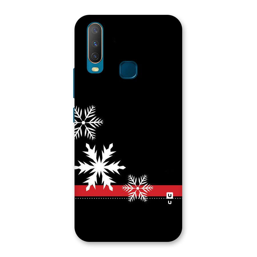 Snowflake Ribbon Back Case for Vivo Y12