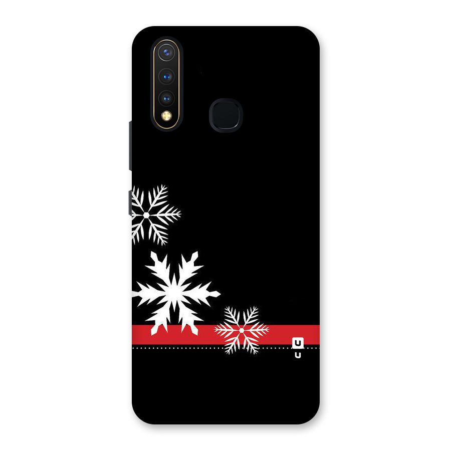 Snowflake Ribbon Back Case for Vivo Y19