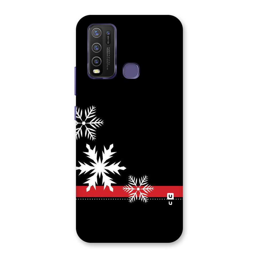 Snowflake Ribbon Back Case for Vivo Y50