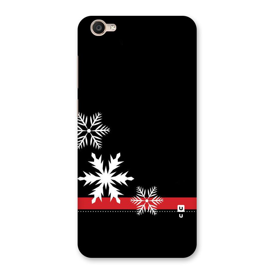 Snowflake Ribbon Back Case for Vivo Y55s