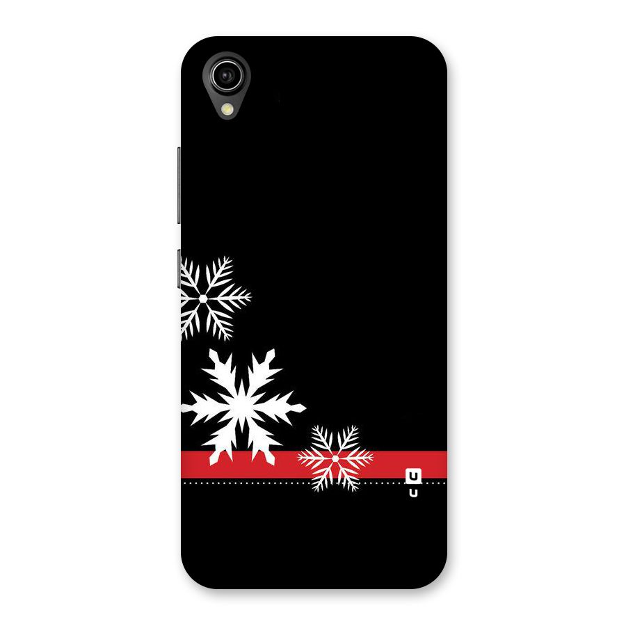 Snowflake Ribbon Back Case for Vivo Y90