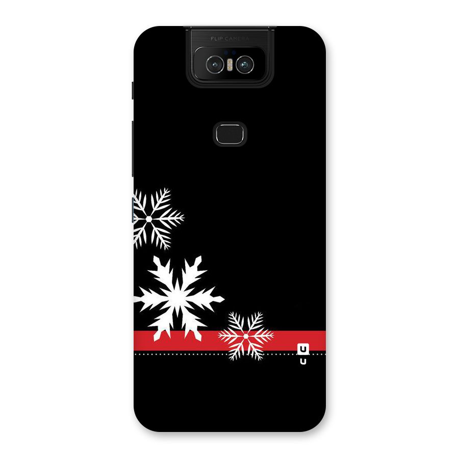 Snowflake Ribbon Back Case for Zenfone 6z
