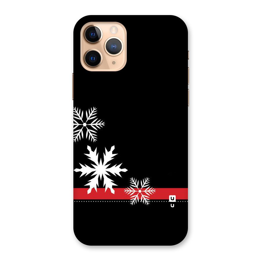 Snowflake Ribbon Back Case for iPhone 11 Pro