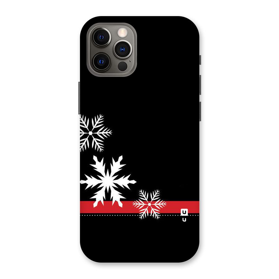 Snowflake Ribbon Back Case for iPhone 12 Pro