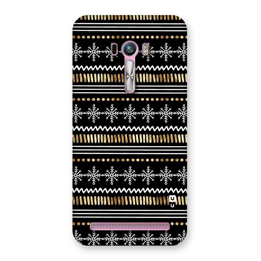 Snowflakes Gold Back Case for Zenfone Selfie