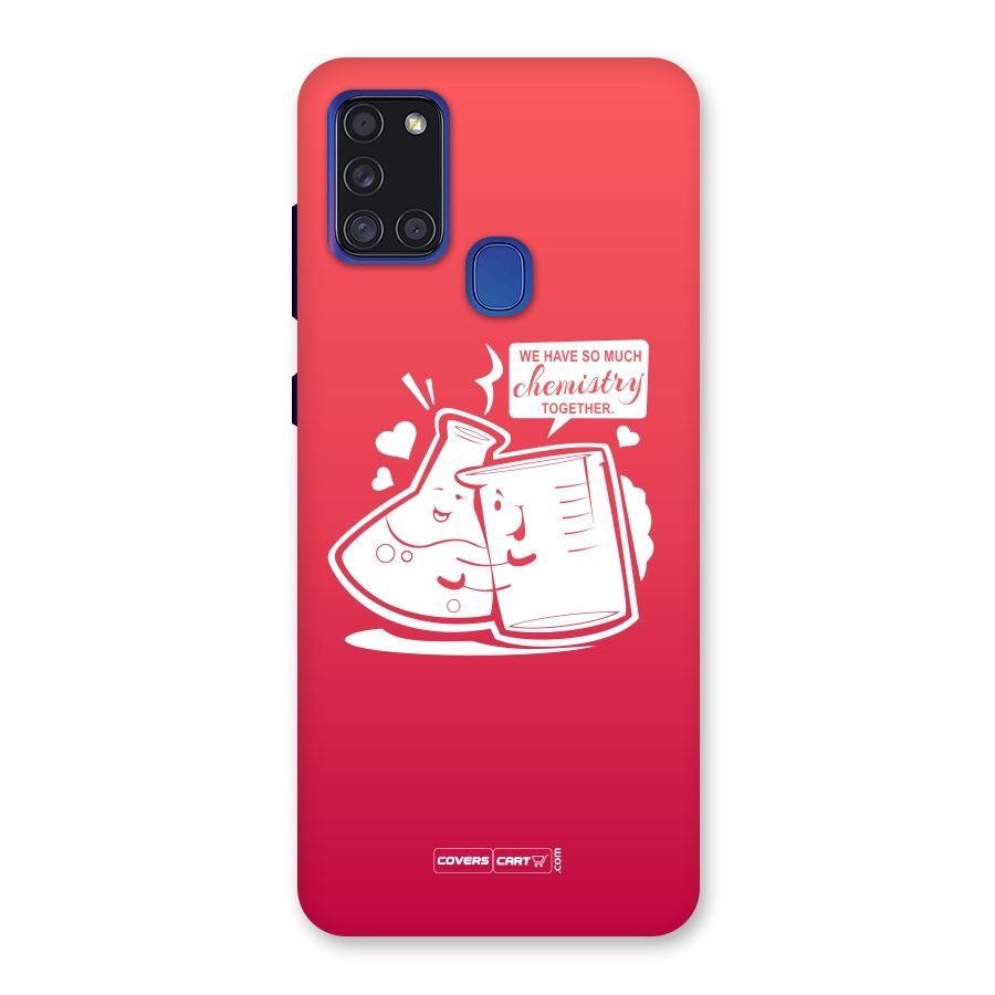 So Much Chemistry Back Case for Galaxy A21s