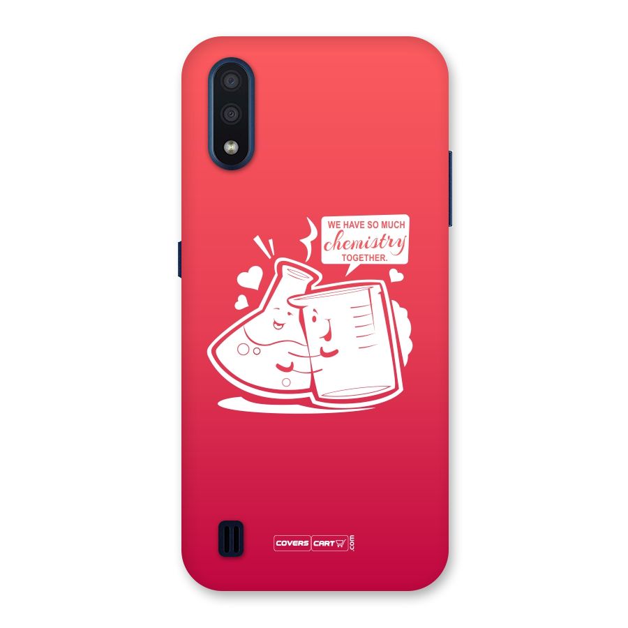So Much Chemistry Back Case for Galaxy M01