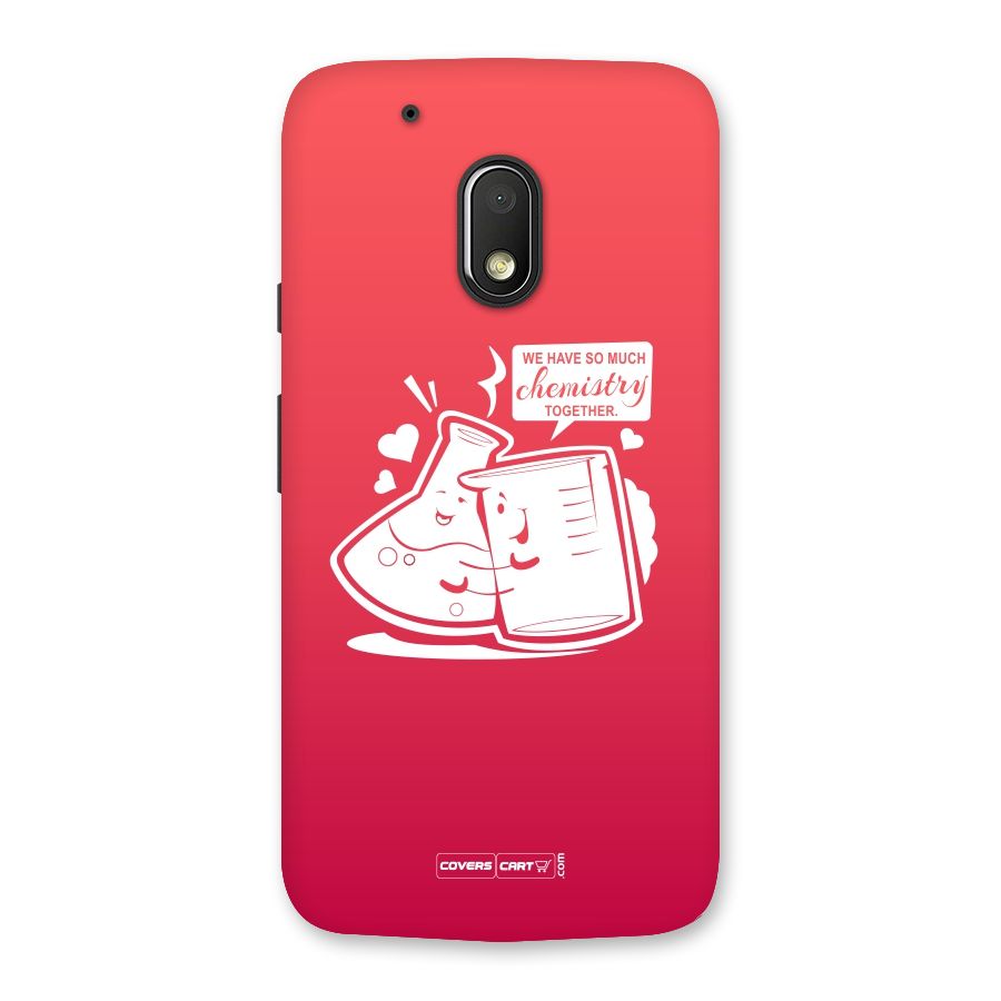 So Much Chemistry Back Case for Moto G4 Play