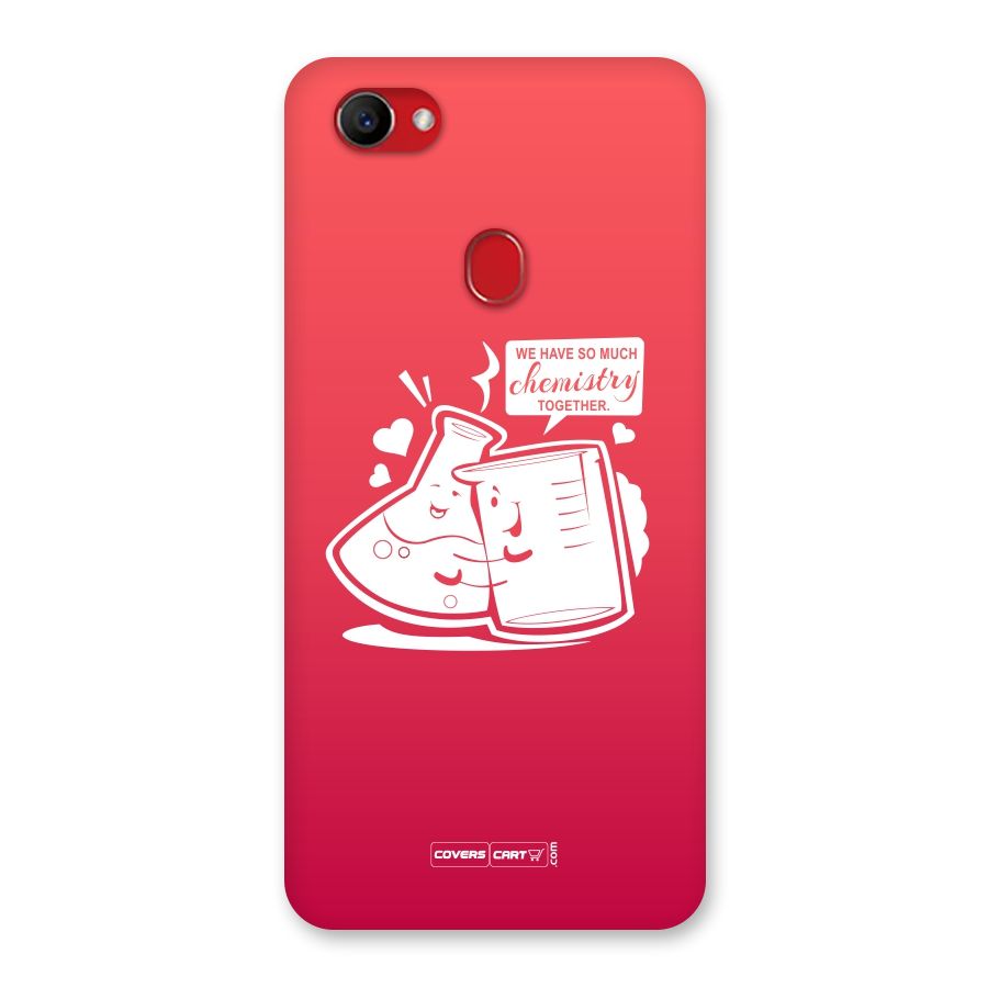 So Much Chemistry Back Case for Oppo F7