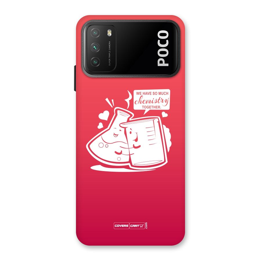 So Much Chemistry Back Case for Poco M3