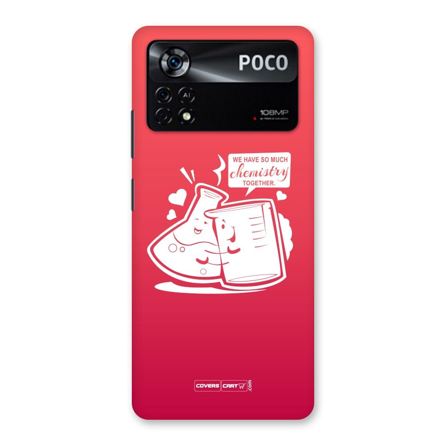 So Much Chemistry Back Case for Poco X4 Pro 5G