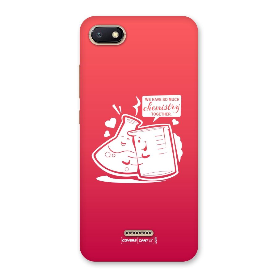 So Much Chemistry Back Case for Redmi 6A