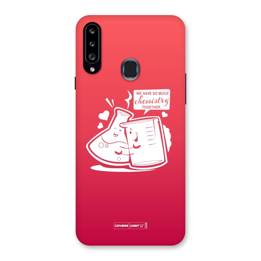 So Much Chemistry Back Case for Samsung Galaxy A20s