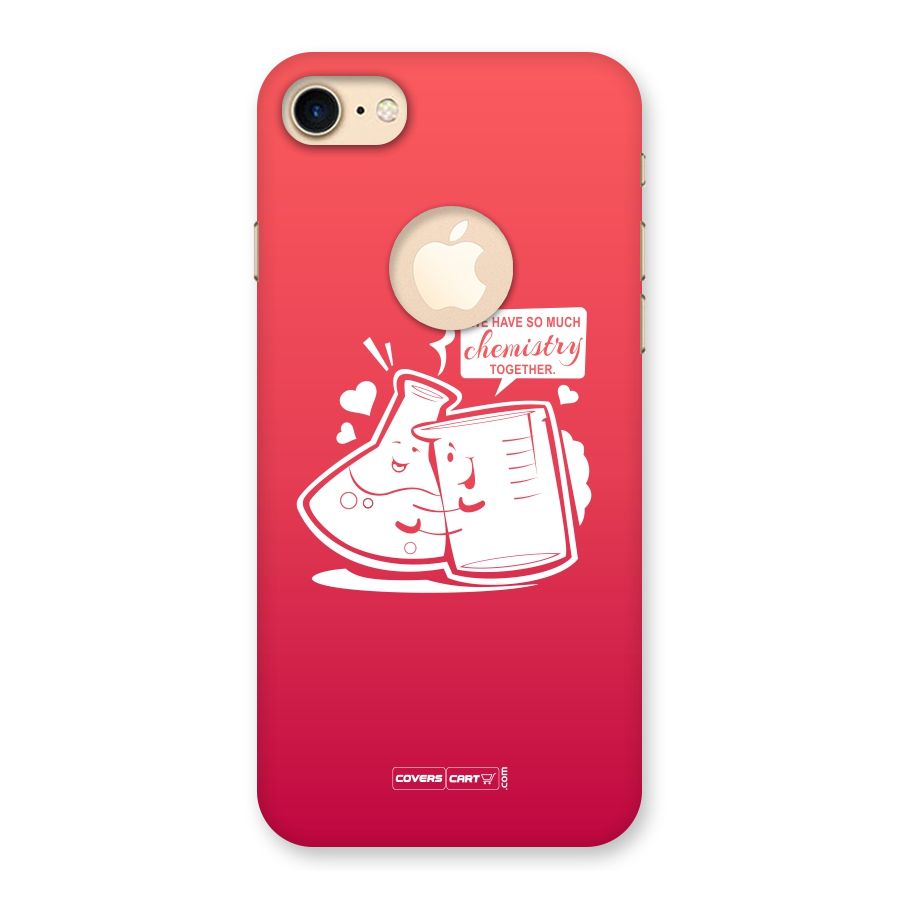 So Much Chemistry Back Case for iPhone 7 Logo Cut