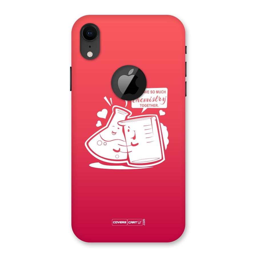 So Much Chemistry Back Case for iPhone XR Logo Cut