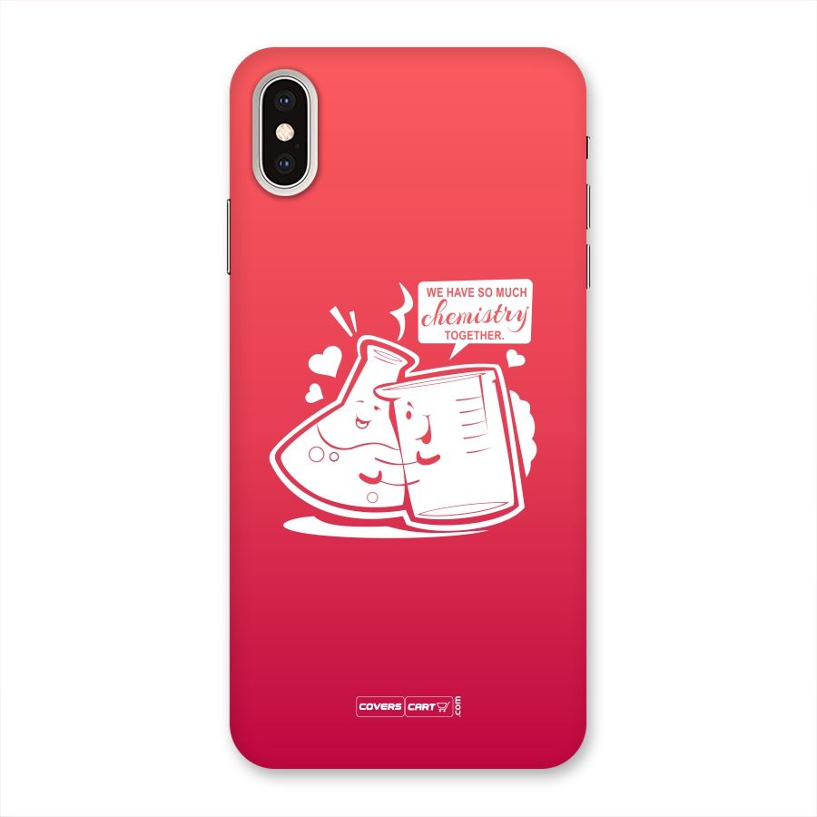So Much Chemistry Back Case for iPhone XS Max