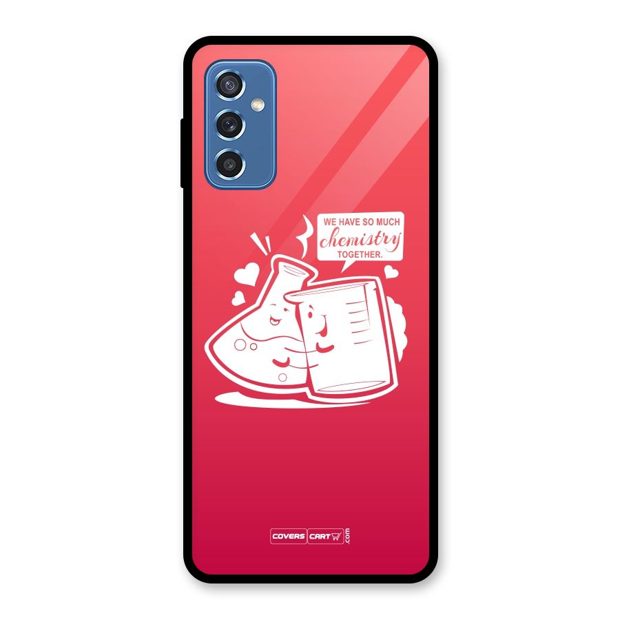 So Much Chemistry Glass Back Case for Galaxy M52 5G