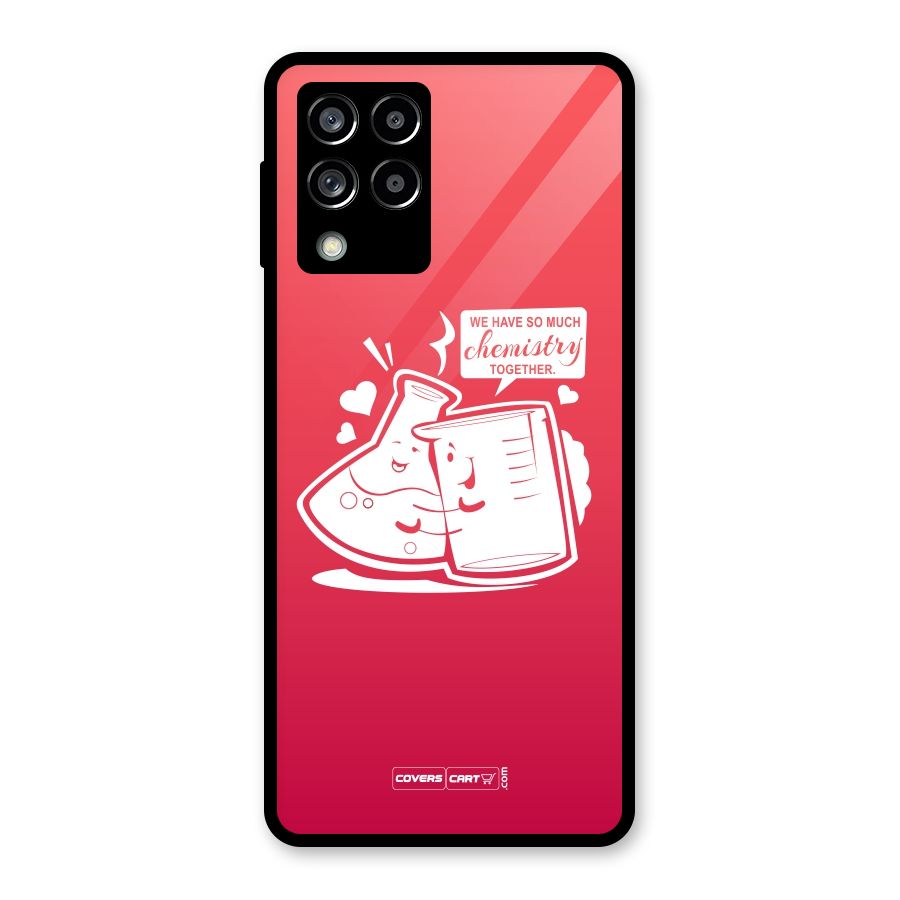 So Much Chemistry Glass Back Case for Galaxy M53 5G