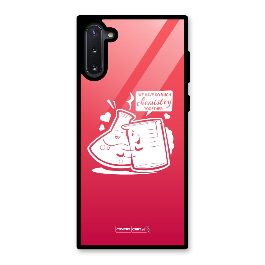 So Much Chemistry Glass Back Case for Galaxy Note 10
