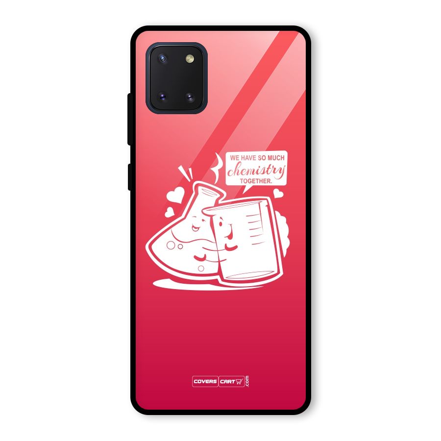 So Much Chemistry Glass Back Case for Galaxy Note 10 Lite