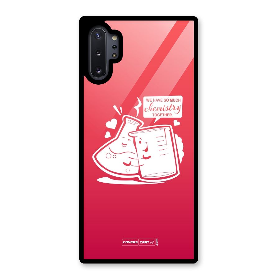 So Much Chemistry Glass Back Case for Galaxy Note 10 Plus