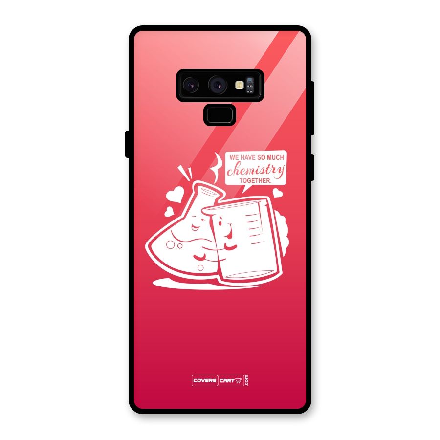 So Much Chemistry Glass Back Case for Galaxy Note 9
