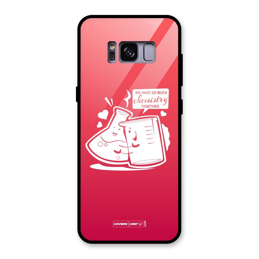 So Much Chemistry Glass Back Case for Galaxy S8