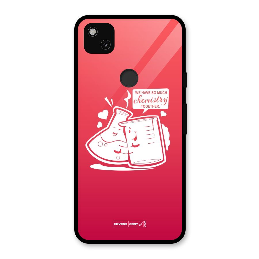 So Much Chemistry Glass Back Case for Google Pixel 4a
