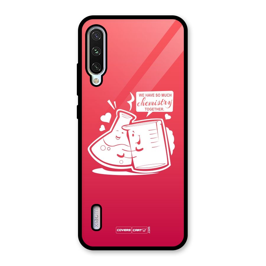 So Much Chemistry Glass Back Case for Mi A3
