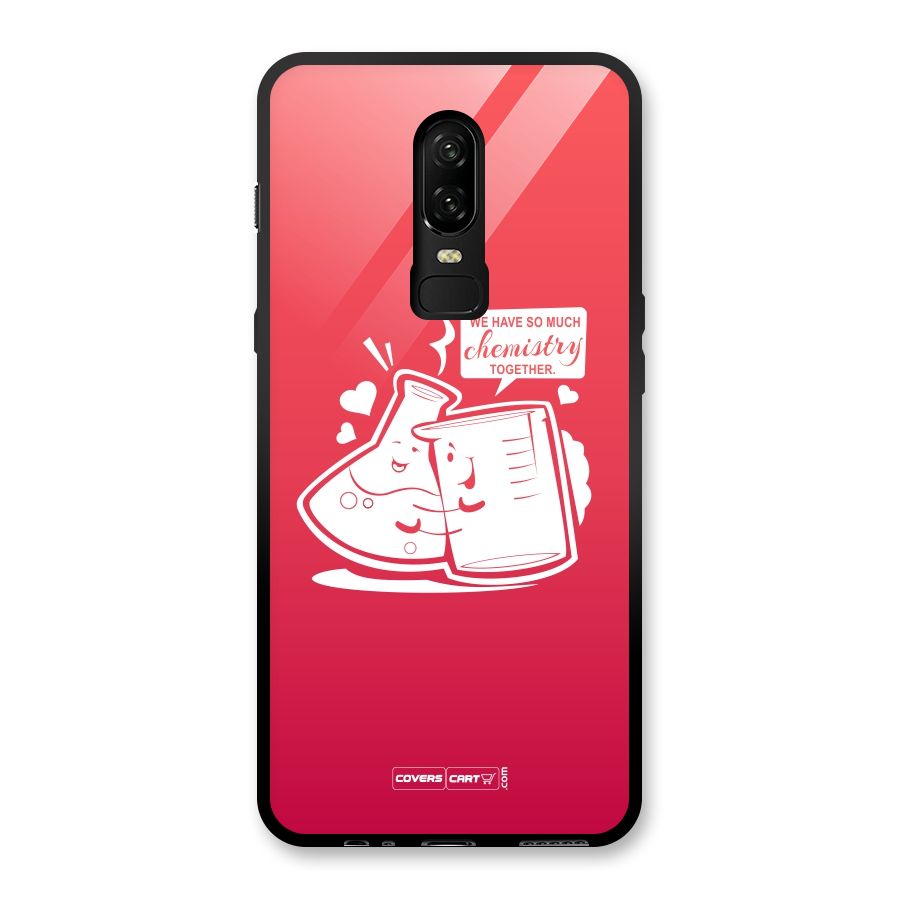So Much Chemistry Glass Back Case for OnePlus 6