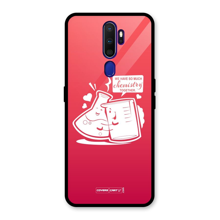 So Much Chemistry Glass Back Case for Oppo A9 (2020)
