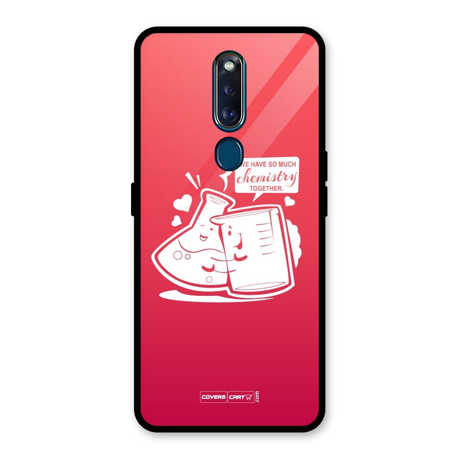 So Much Chemistry Glass Back Case for Oppo F11 Pro