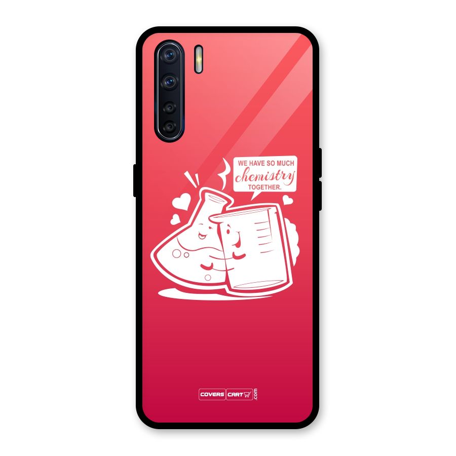 So Much Chemistry Glass Back Case for Oppo F15